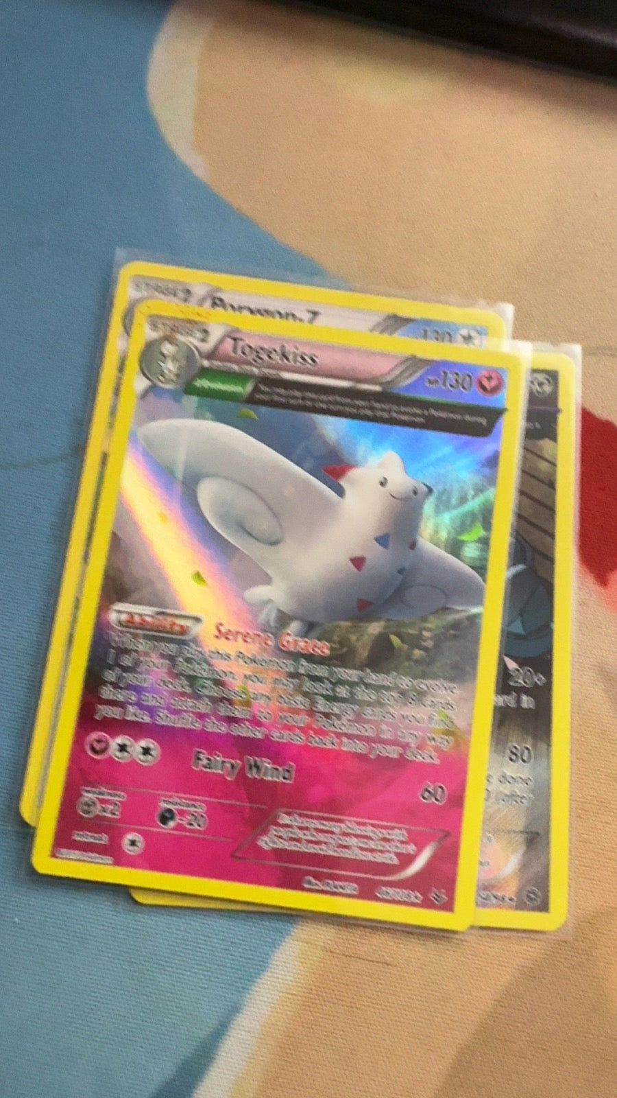 46/108 - Togekiss HOLO - Roaring Skies - Rare