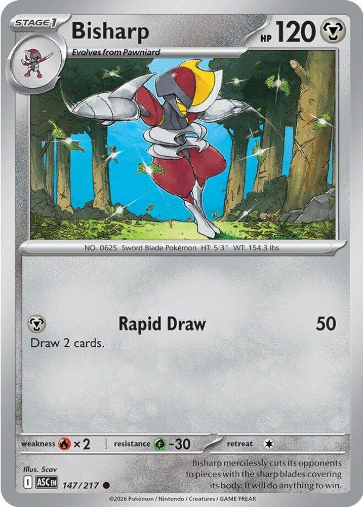 147/217 - Bisharp - Ascended Heroes - Common
