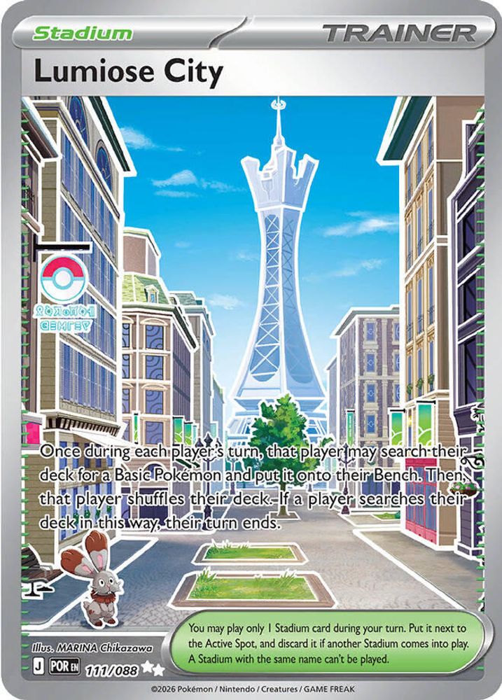 111/088 - Lumiose City HOLO - Perfect Order - Ultra Rare