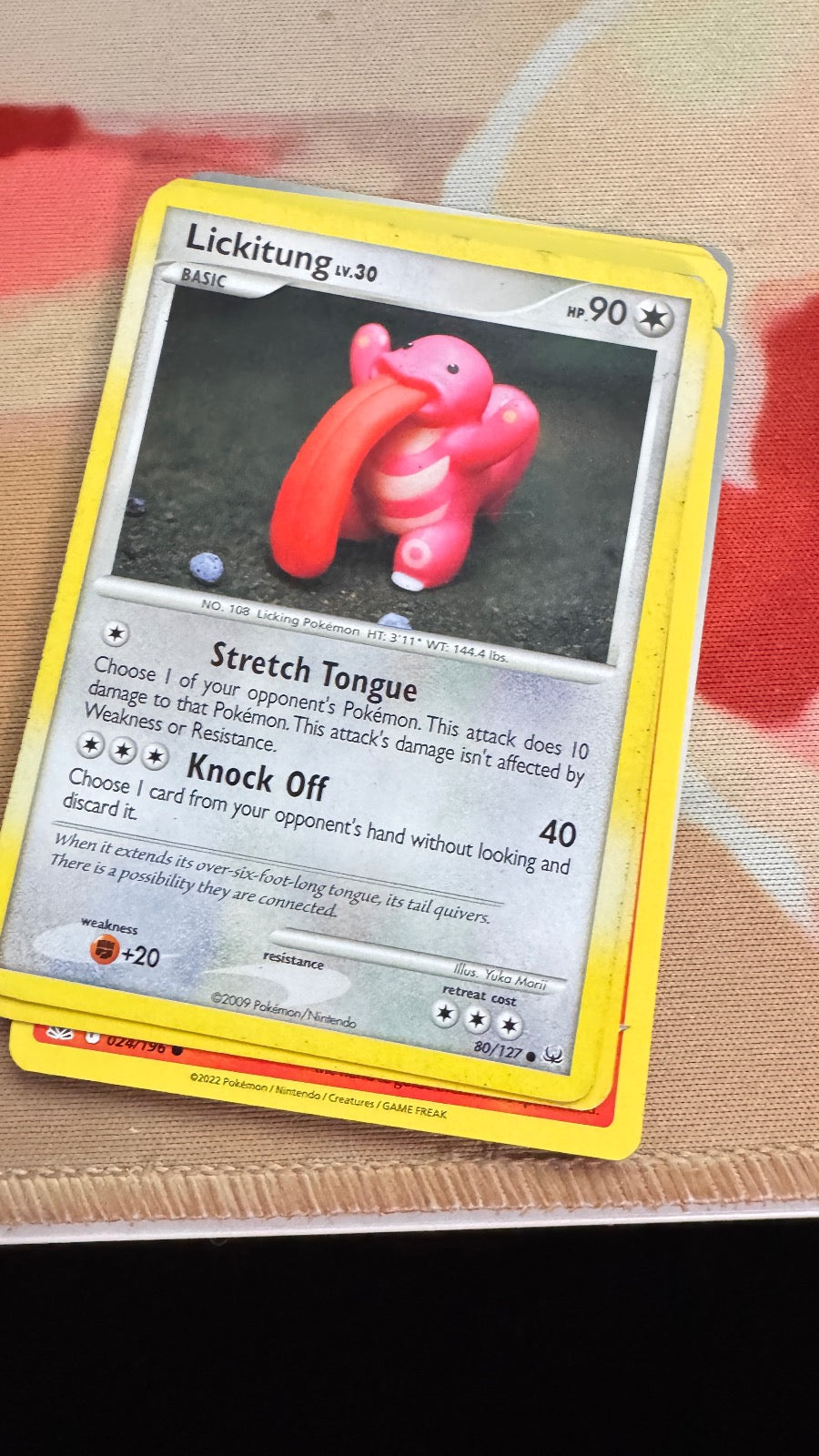 80/127 - Lickitung - Platinum - Common
