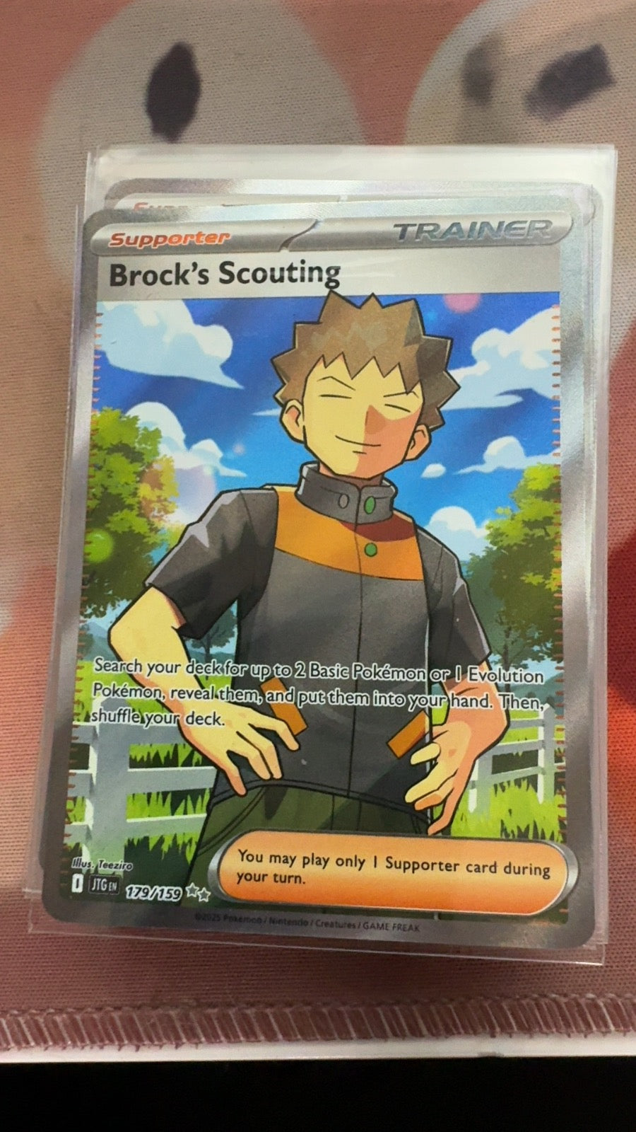 179/159 - Brock's Scouting HOLO - Journey Together - Ultra Rare