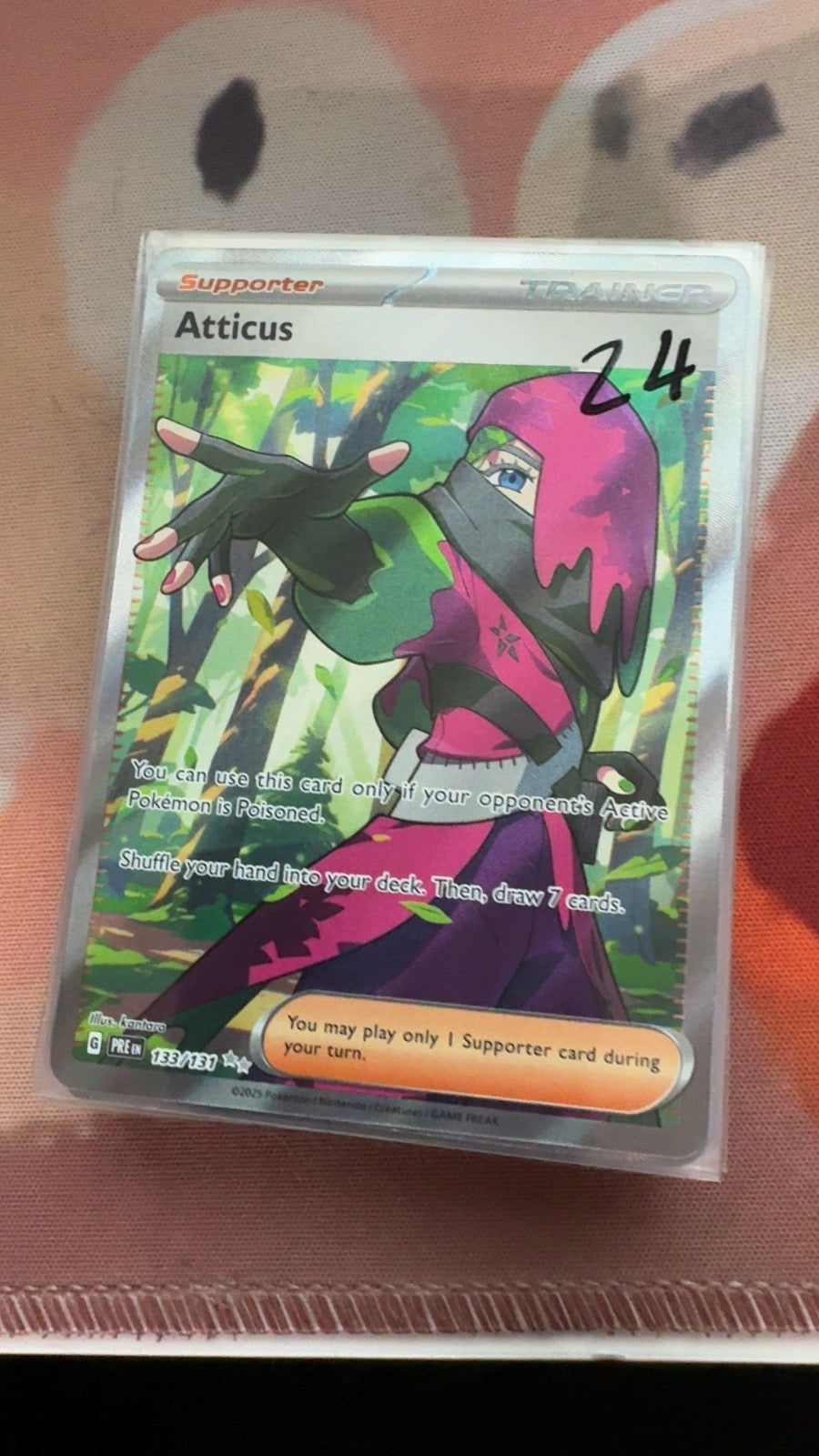133/131 - Atticus HOLO - Prismatic Evolutions - Ultra Rare