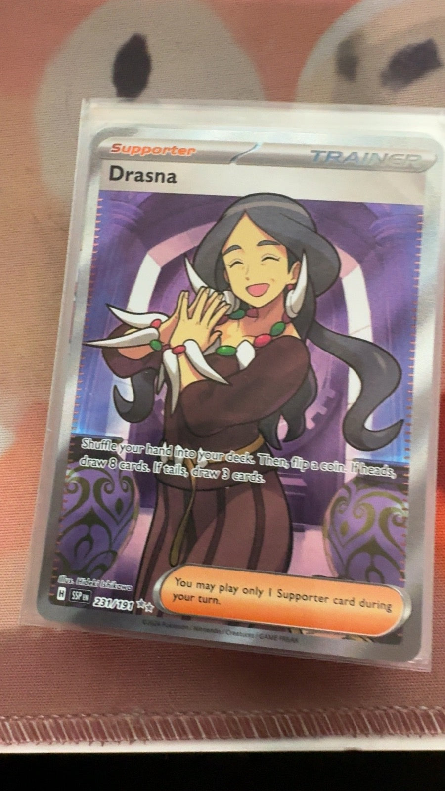 231/191 - Drasna HOLO - Surging Sparks - Ultra Rare