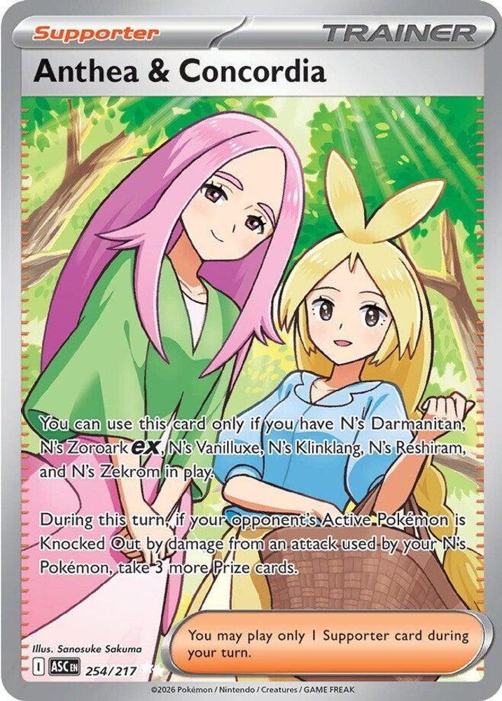 254/217 - Anthea & Concordia HOLO - Ascended Heroes - Ultra Rare