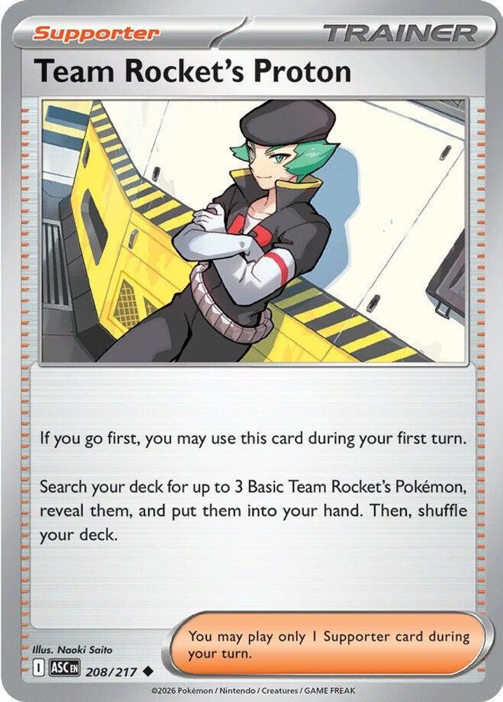 208/217 - Team Rocket's Proton - Ascended Heroes - Uncommon