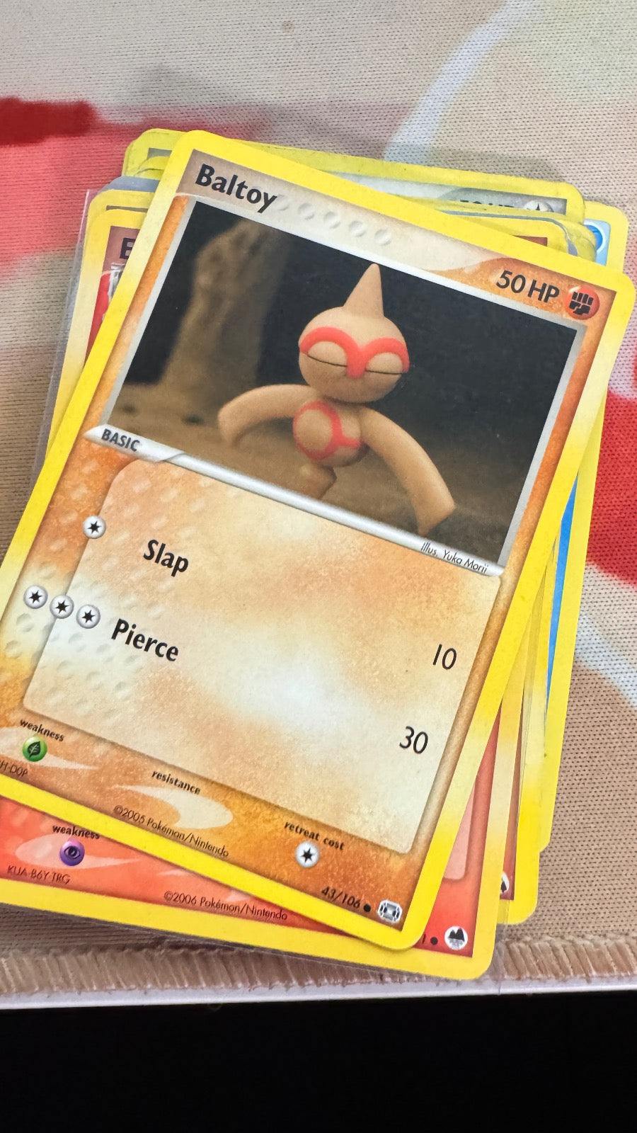 43/106 - Baltoy - Emerald - Common