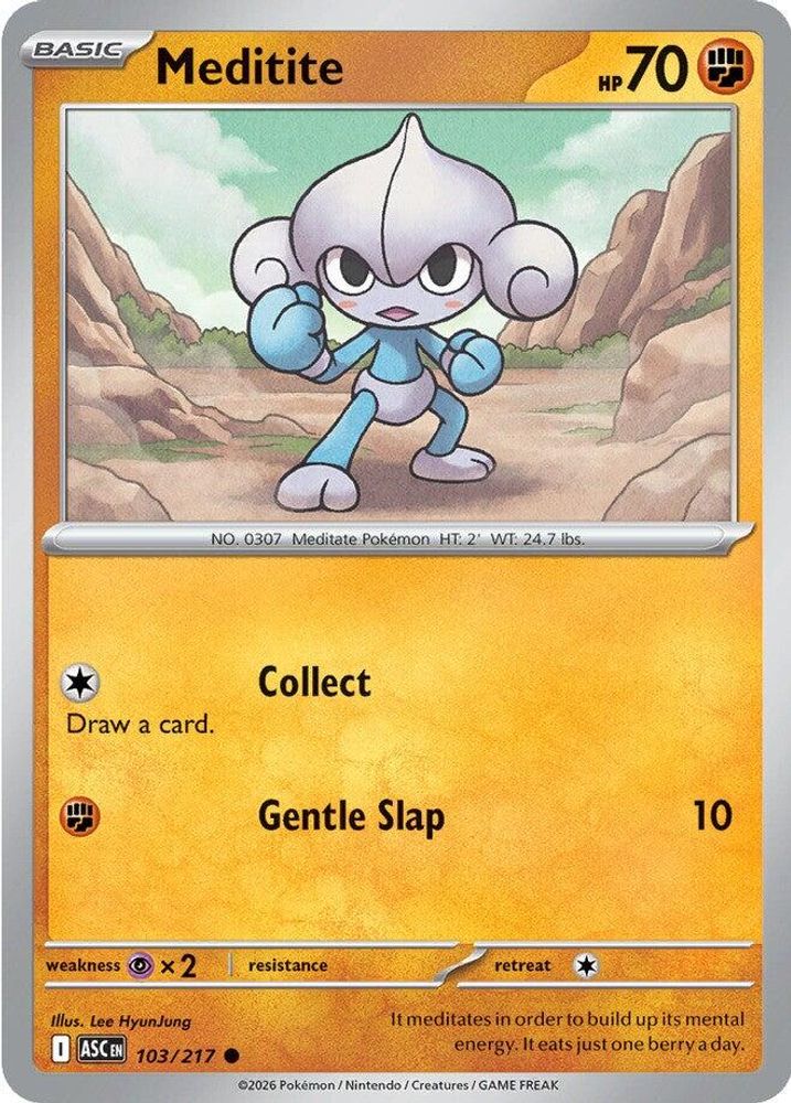 103/217 - Meditite - Ascended Heroes - Common