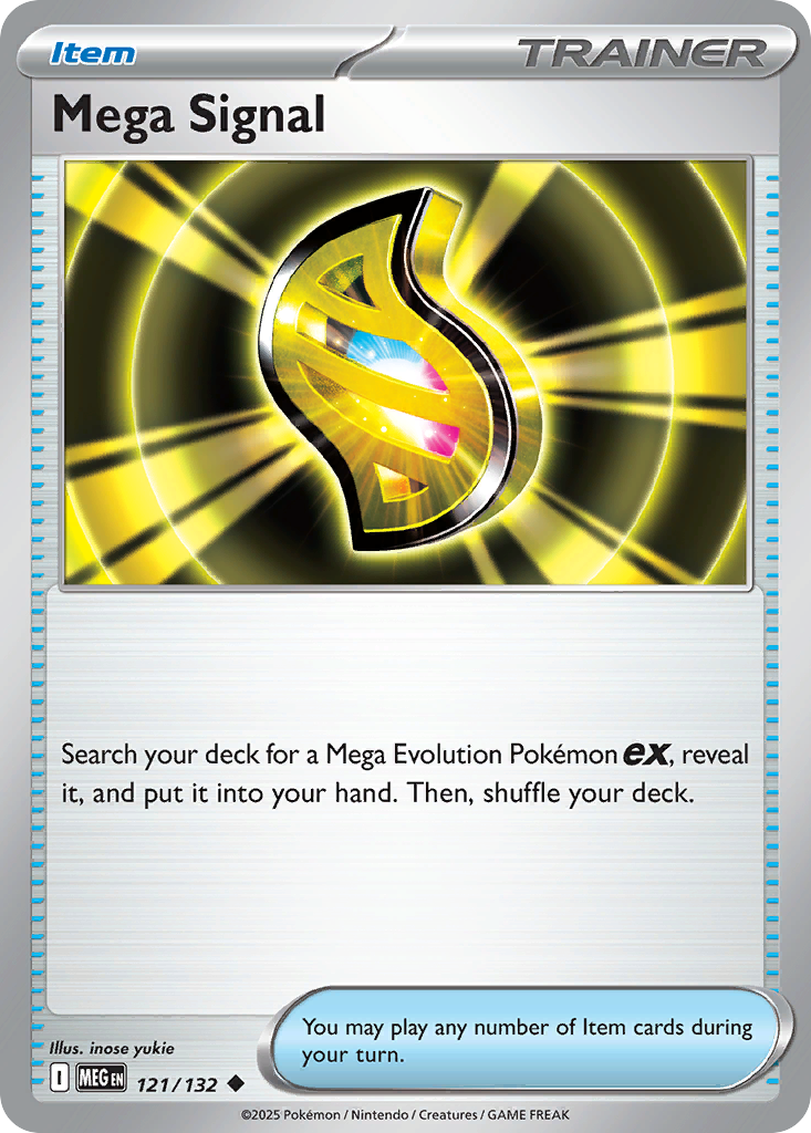121/132 - Mega Signal - Mega Evolution - Uncommon