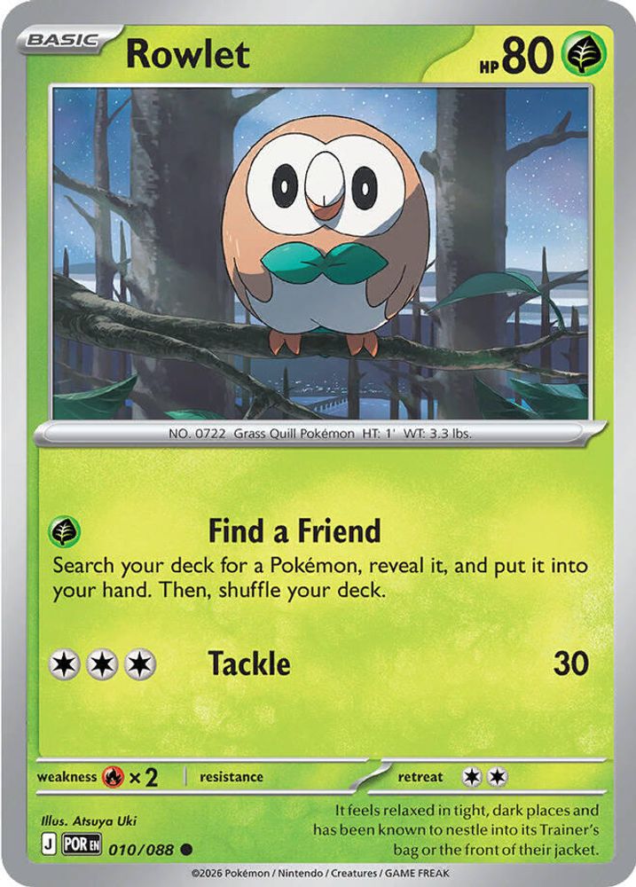 010/088 - Rowlet - Perfect Order - Common
