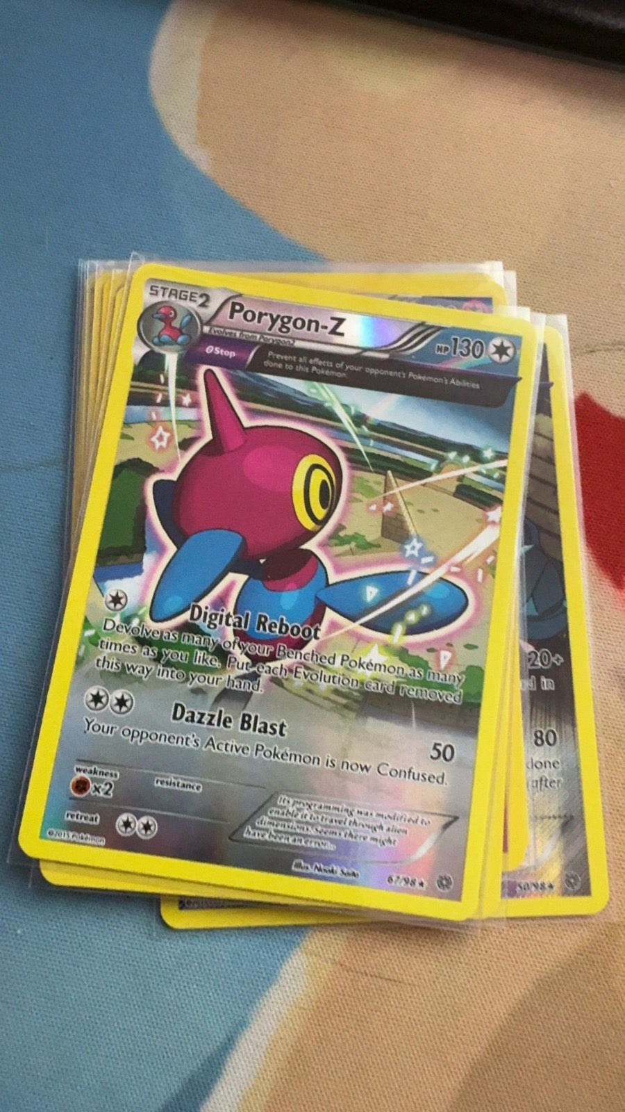 67/98 - Porygon-Z REVERSE HOLO - Ancient Origins - Rare