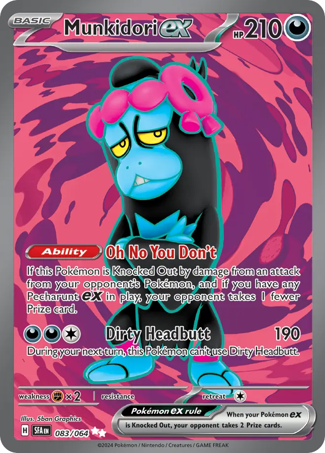 083/064 - Munkidori ex HOLO - Shrouded Fable - Ultra Rare