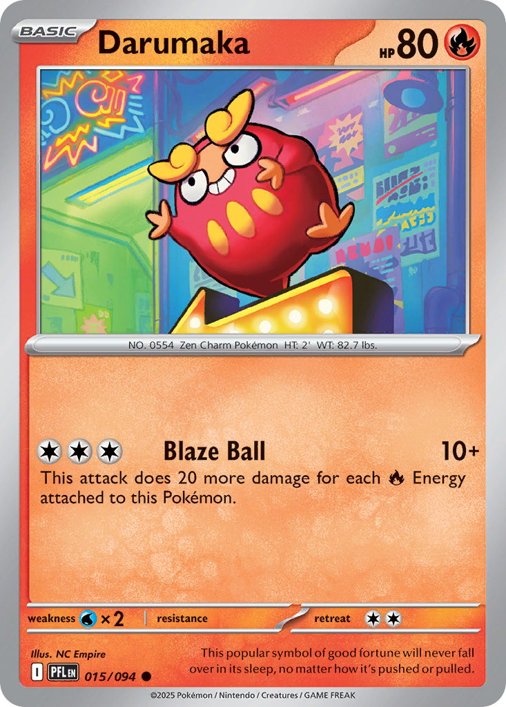 015/094 - Darumaka - Phantasmal Flames - Common
