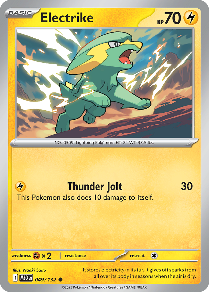 049/132 - Electrike - Mega Evolution - Common