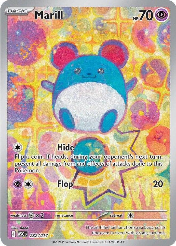 232/217 - Marill HOLO - Ascended Heroes - Illustration Rare