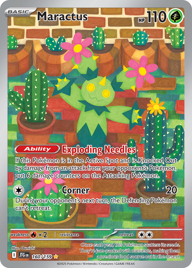 160/159 - Maractus HOLO - Journey Together - Illustration Rare