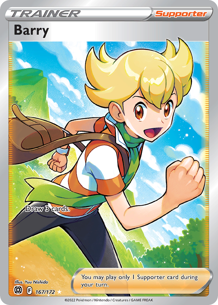 167/172 - Barry HOLO - Brilliant Stars - Ultra Rare