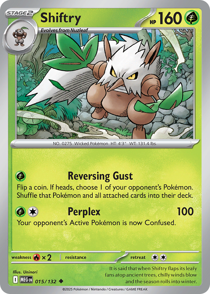 015/132 - Shiftry - Mega Evolution - Uncommon