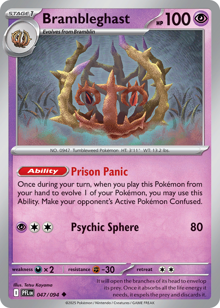 047/094 - Brambleghast - Phantasmal Flames - Uncommon