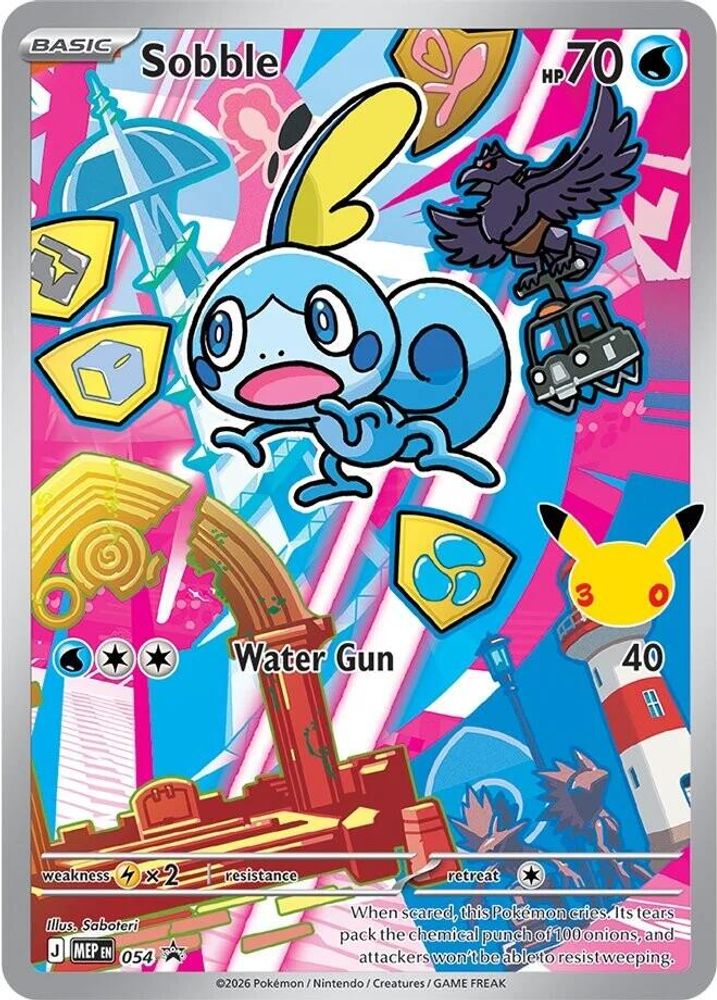 054 - Sobble HOLO - ME: Mega Evolution Promo - Promo