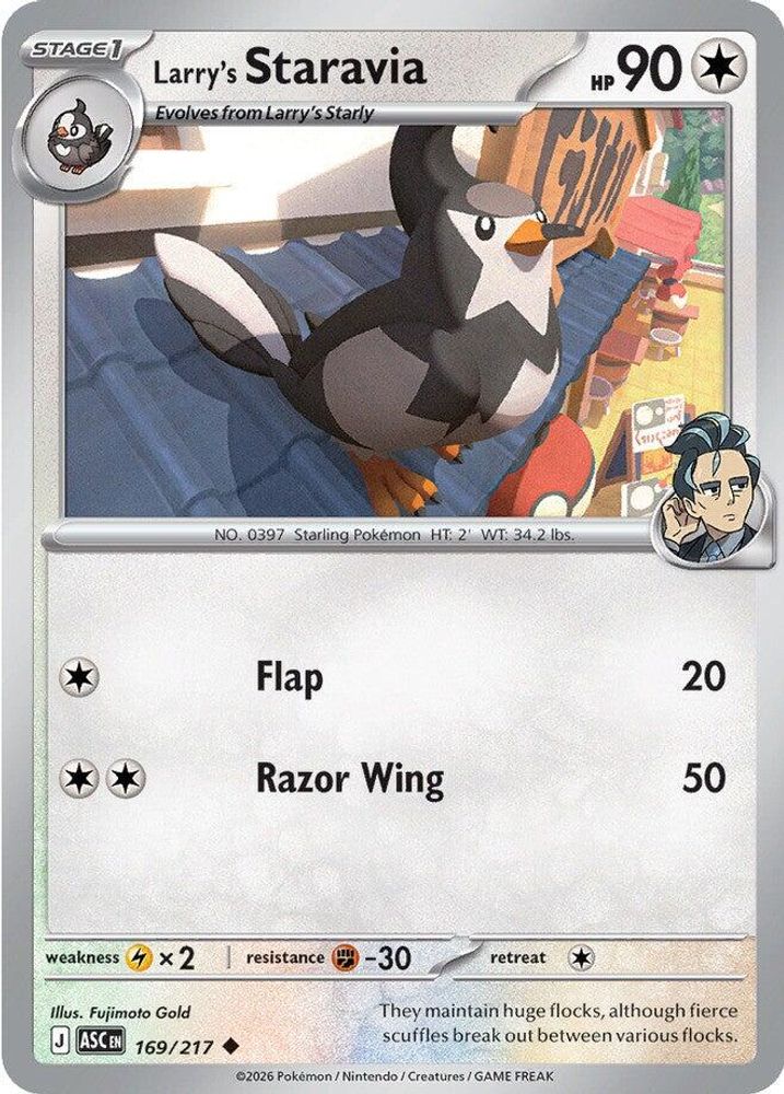 169/217 - Larry's Staravia - Ascended Heroes - Uncommon