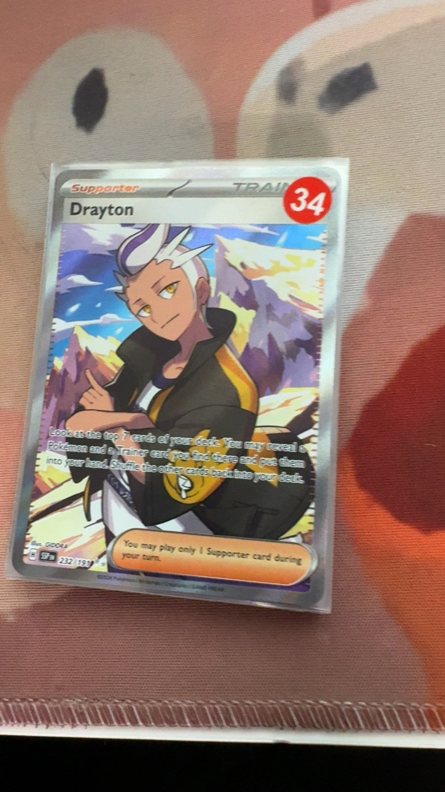 232/191 - Drayton HOLO - Surging Sparks - Ultra Rare