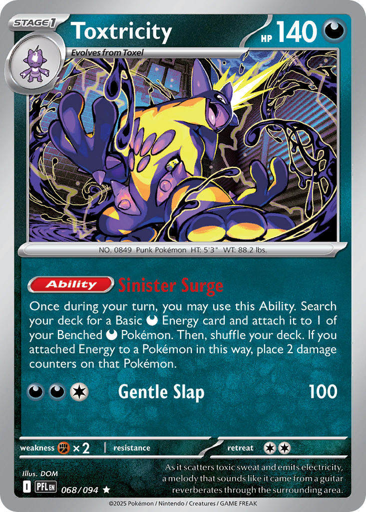 068/094 - Toxtricity - Phantasmal Flames - Rare