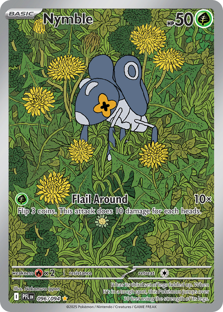 096/094 - Nymble HOLO - Phantasmal Flames - Illustration Rare