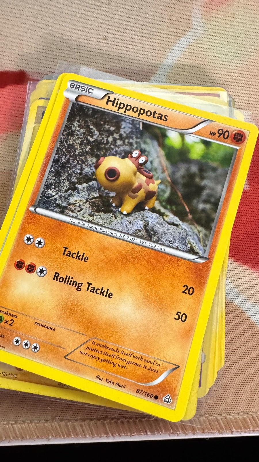 87/160 - Hippopotas - Primal Clash - Common