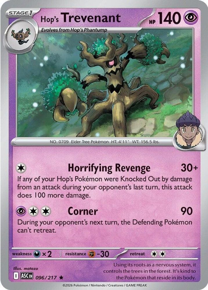 096/217 - Hop's Trevenant - Ascended Heroes - Rare