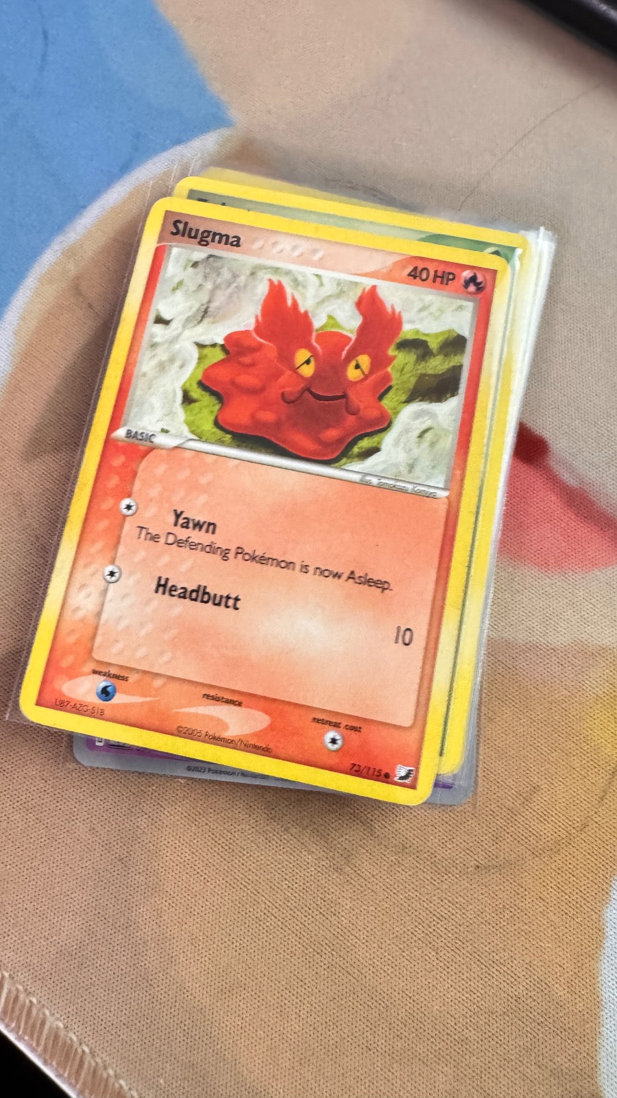 73/115 - Slugma - Unseen Forces - Common