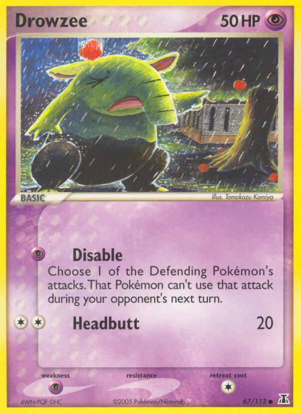67/113 - Drowzee - Delta Species - Common