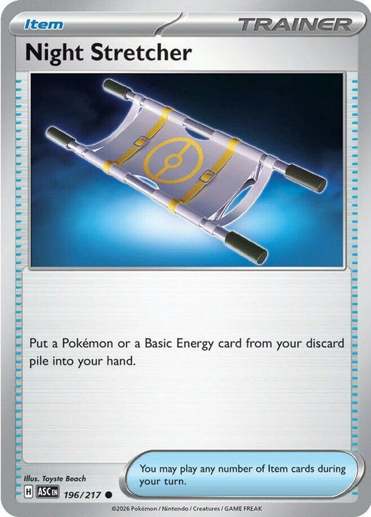 196/217 - Night Stretcher - Ascended Heroes - Common
