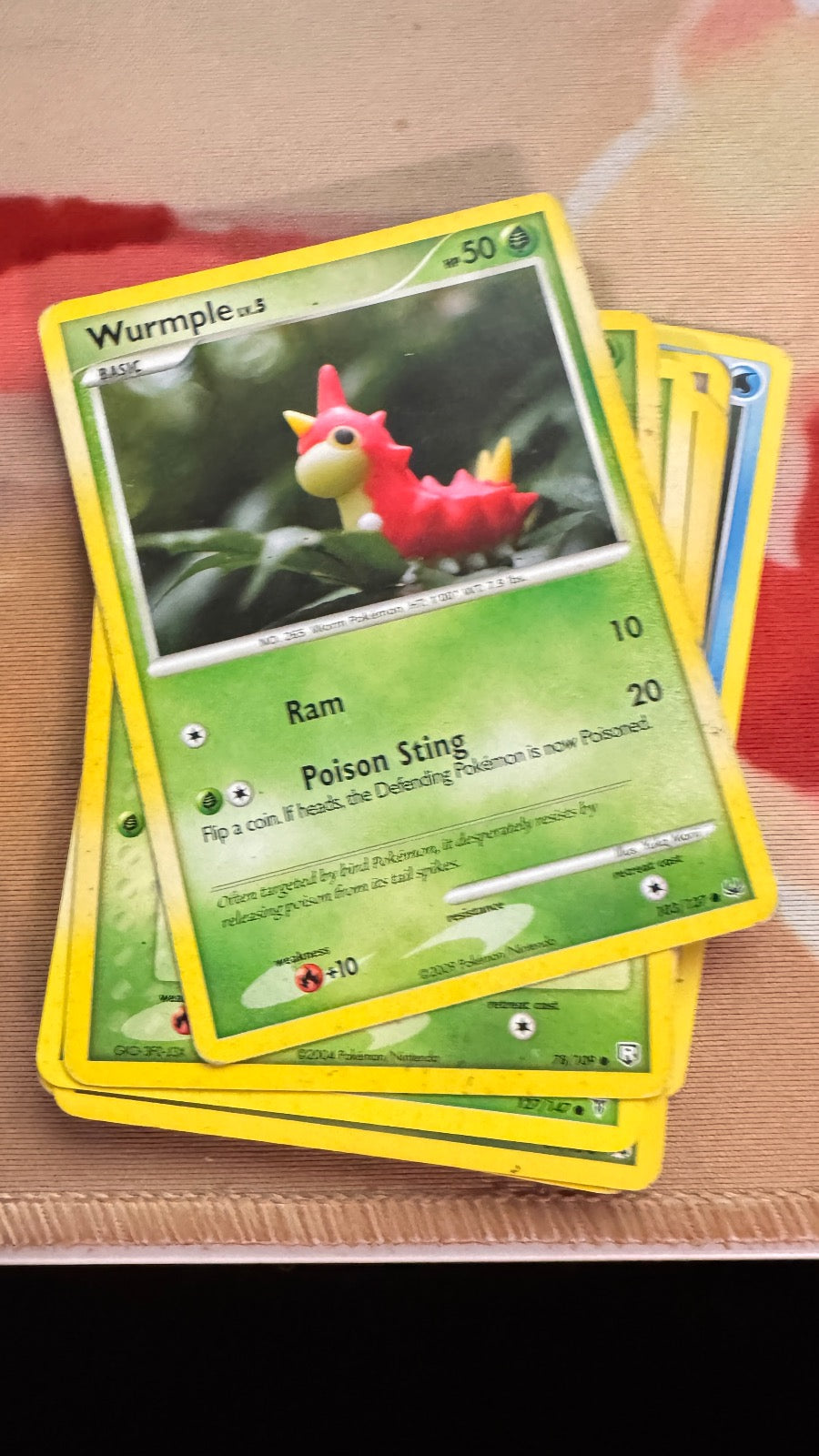 103/127 - Wurmple - Platinum - Common