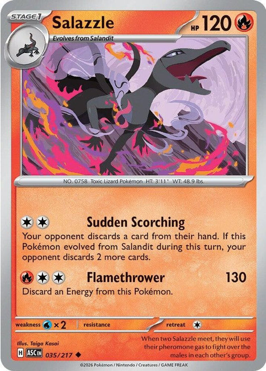 035/217 - Salazzle - Ascended Heroes - Uncommon
