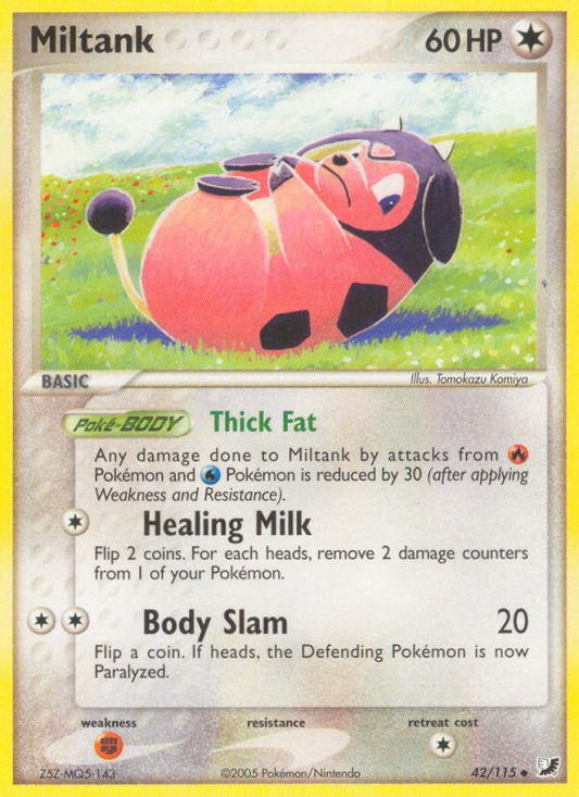 42/115 - Miltank - Unseen Forces - Uncommon