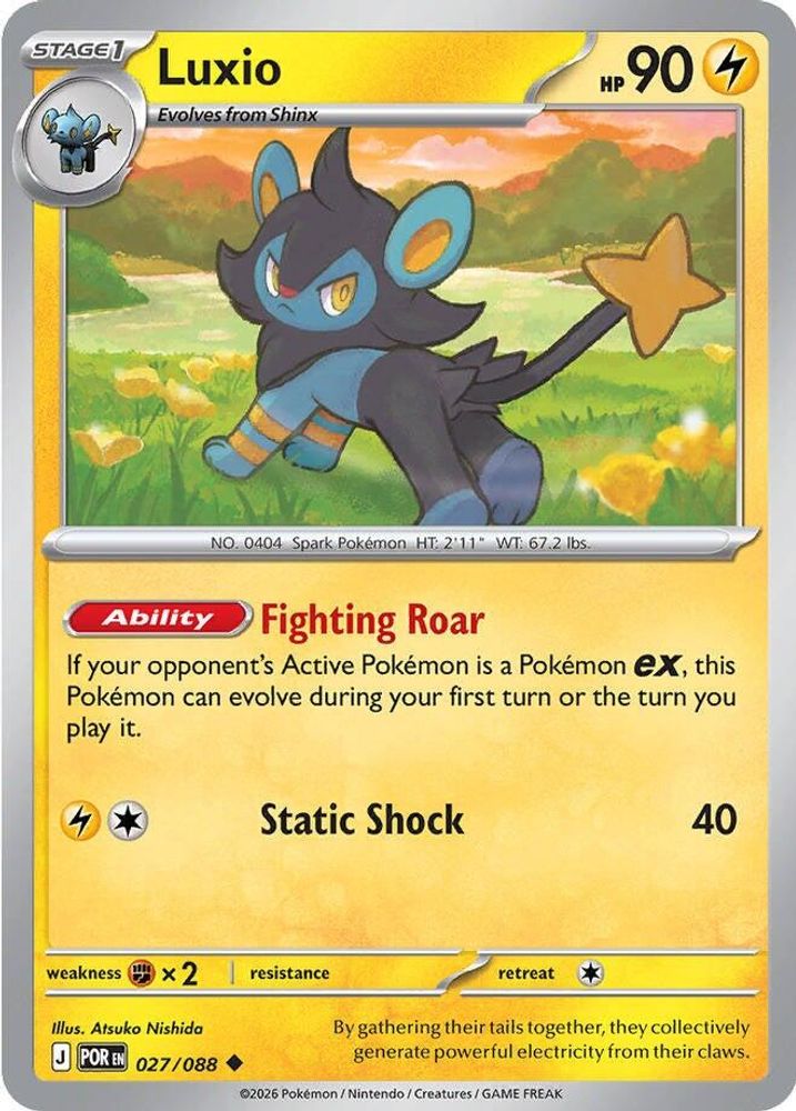 027/088 - Luxio - Perfect Order - Uncommon