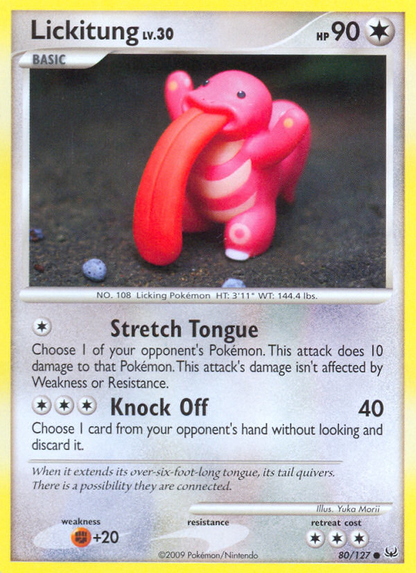 80/127 - Lickitung - Platinum - Common