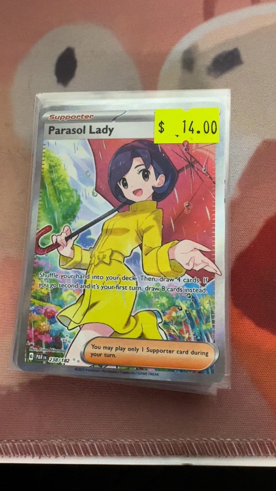 238/182 - Parasol Lady HOLO - Paradox Rift - Ultra Rare