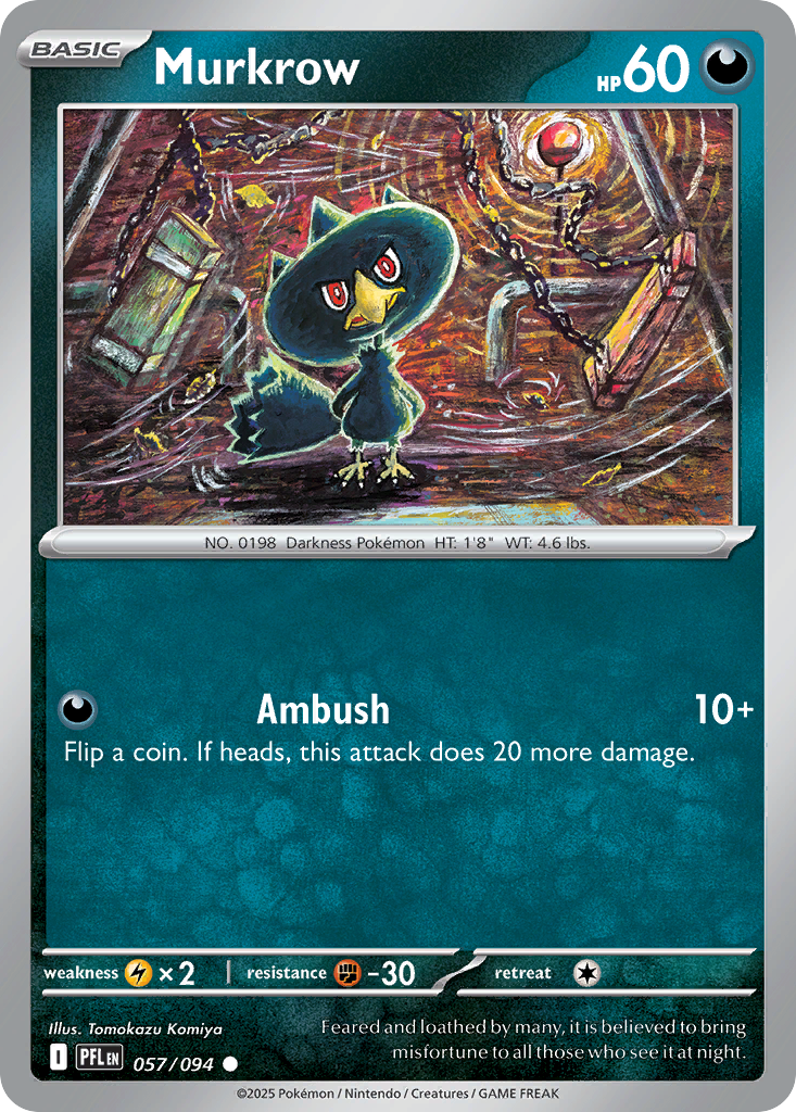 057/094 - Murkrow - Phantasmal Flames - Common