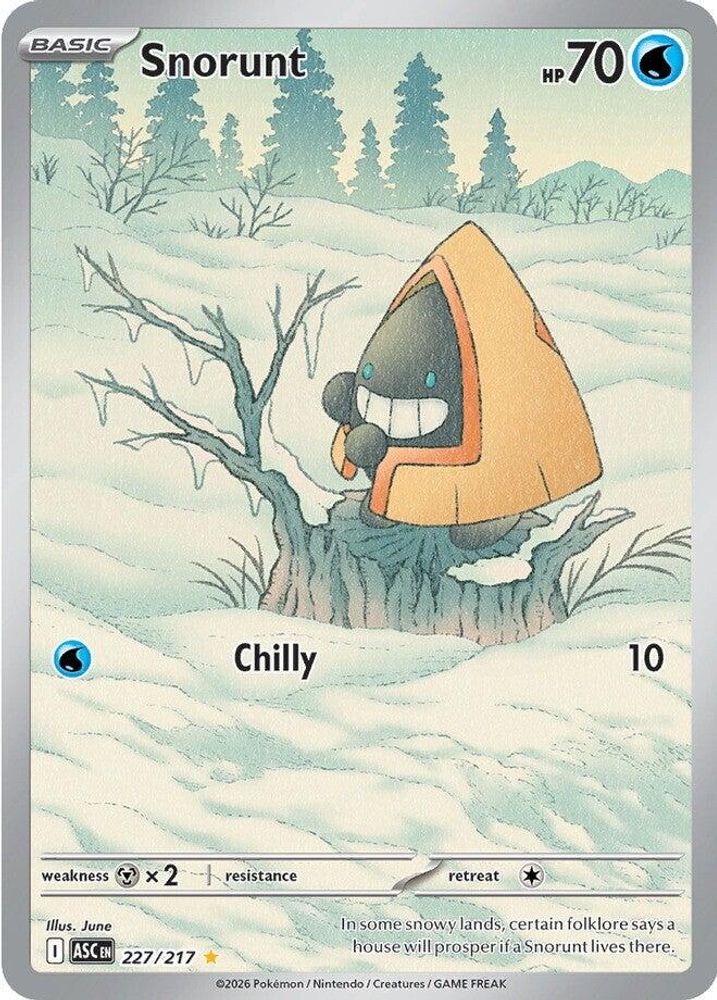 227/217 - Snorunt HOLO - Ascended Heroes - Illustration Rare