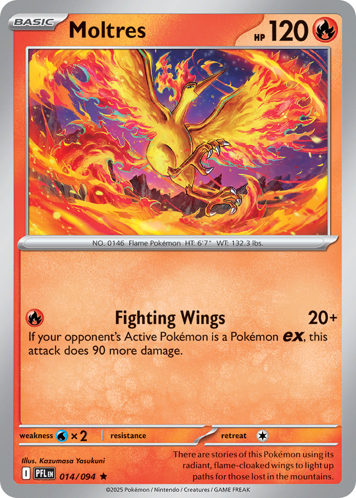 014/094 - Moltres - Phantasmal Flames - Rare