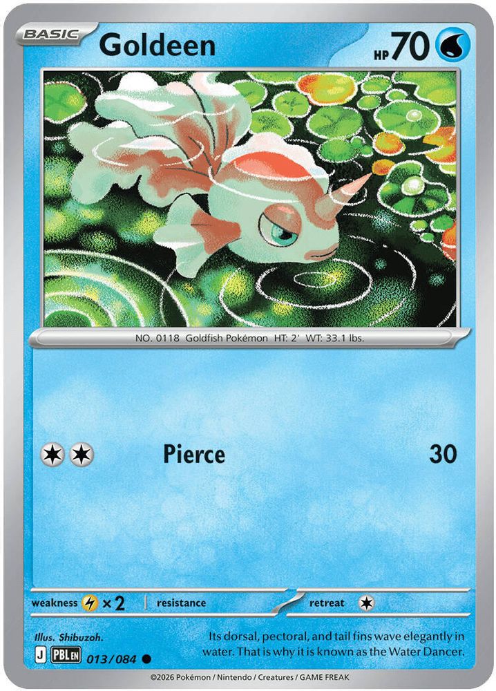 013/084 - Goldeen - Pitch Black - Common