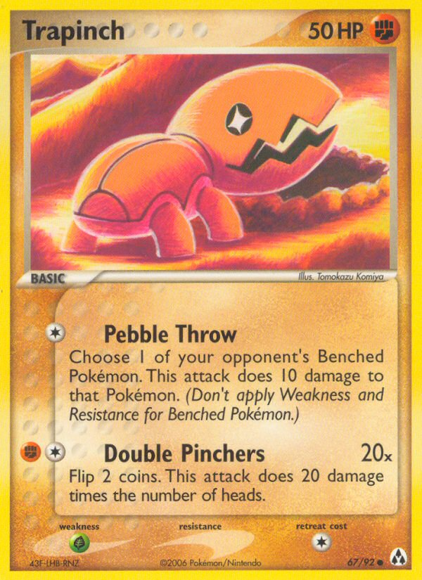 67/92 - Trapinch - Legend Maker - Common