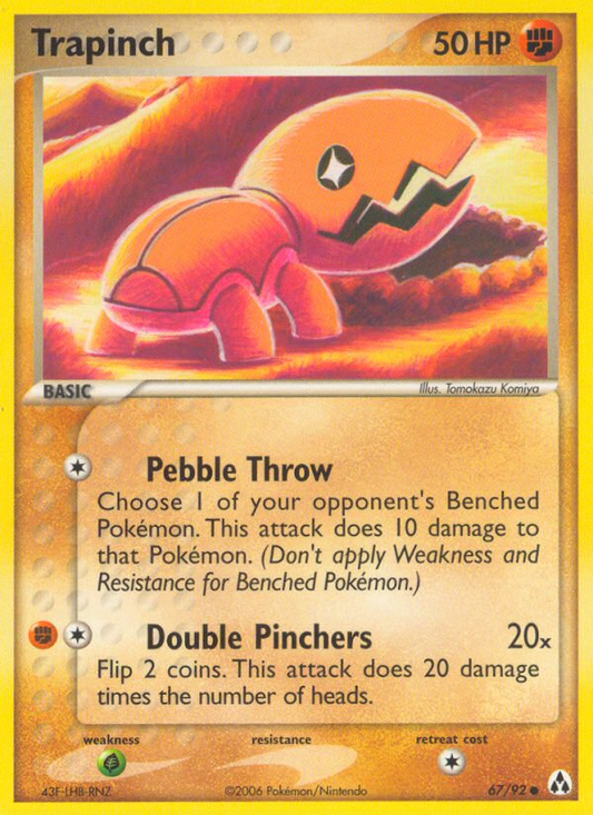 67/92 - Trapinch - Legend Maker - Common