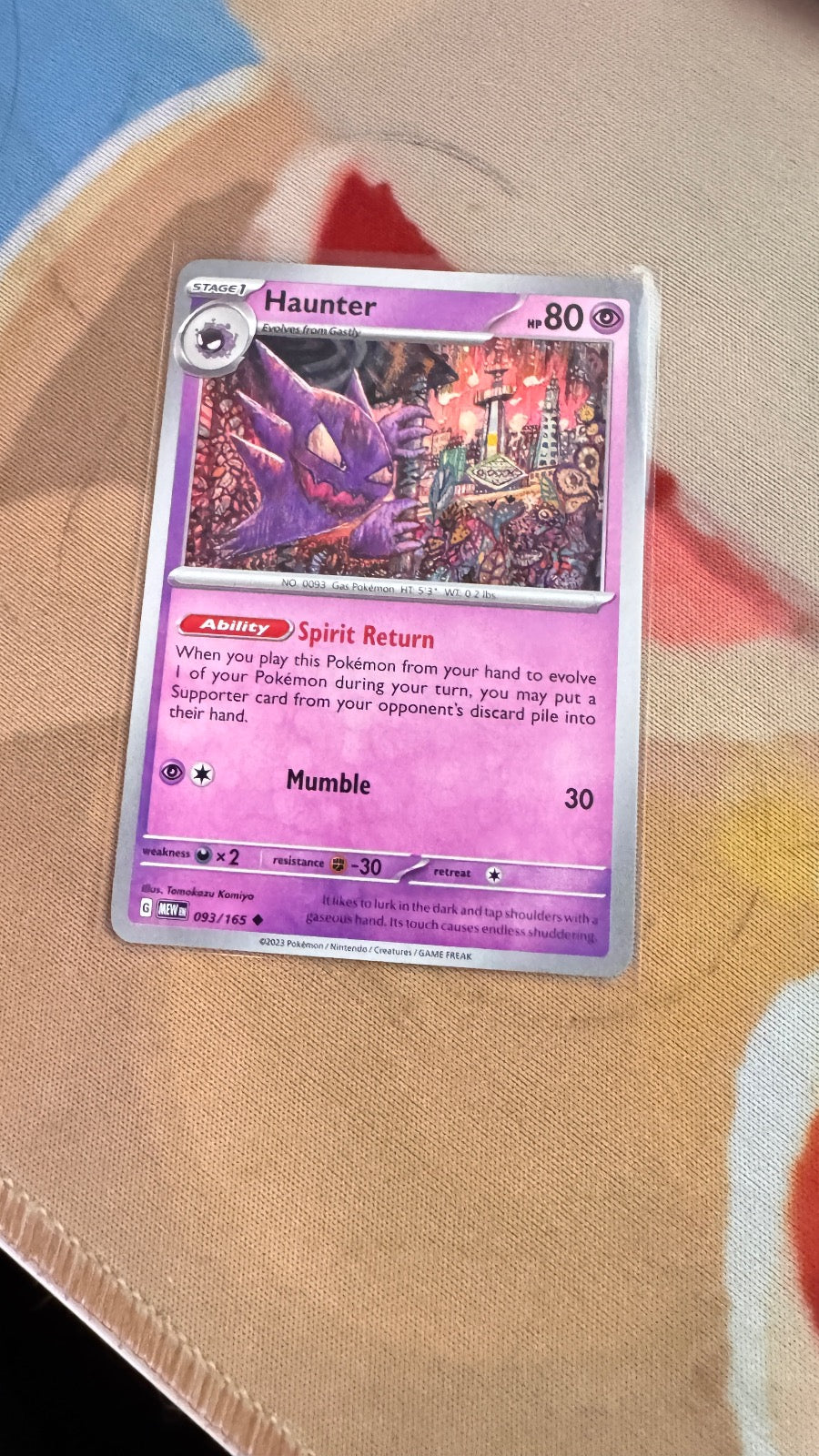 093/165 - Haunter - 151 - Uncommon