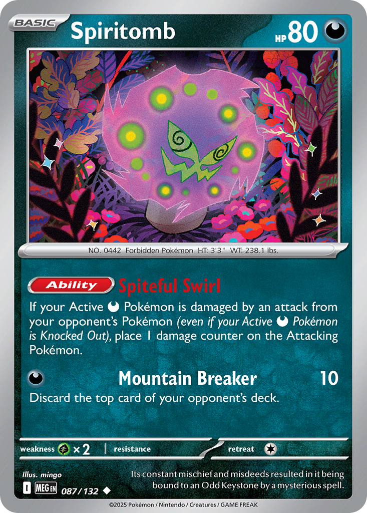 087/132 - Spiritomb - Mega Evolution - Uncommon