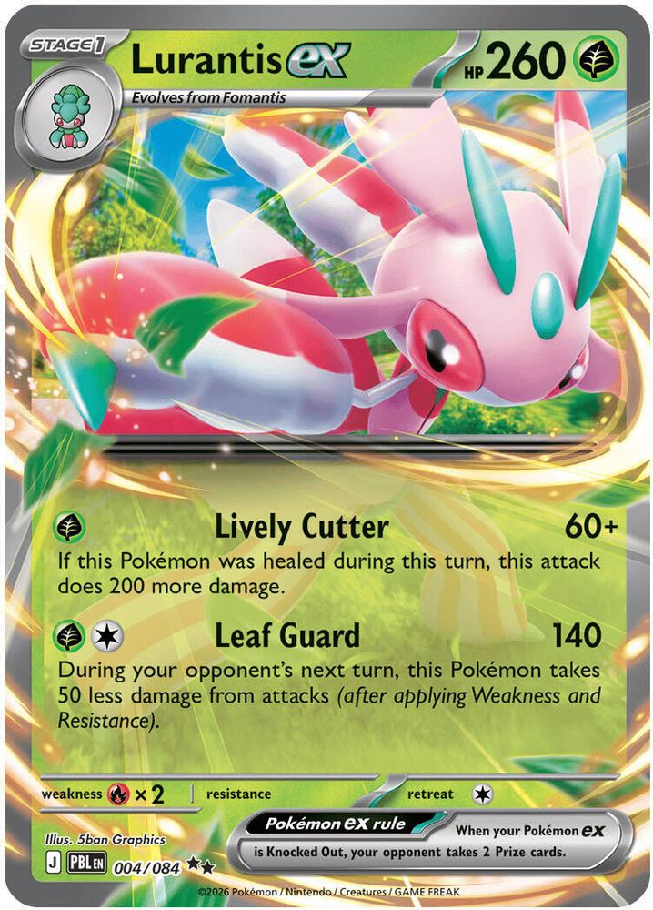 004/084 - Lurantis ex - Pitch Black - Double Rare