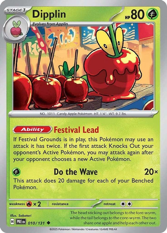 010/131 - Dipplin - Prismatic Evolutions - Uncommon