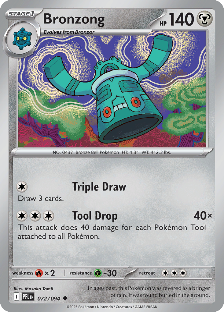 072/094 - Bronzong - Phantasmal Flames - Uncommon