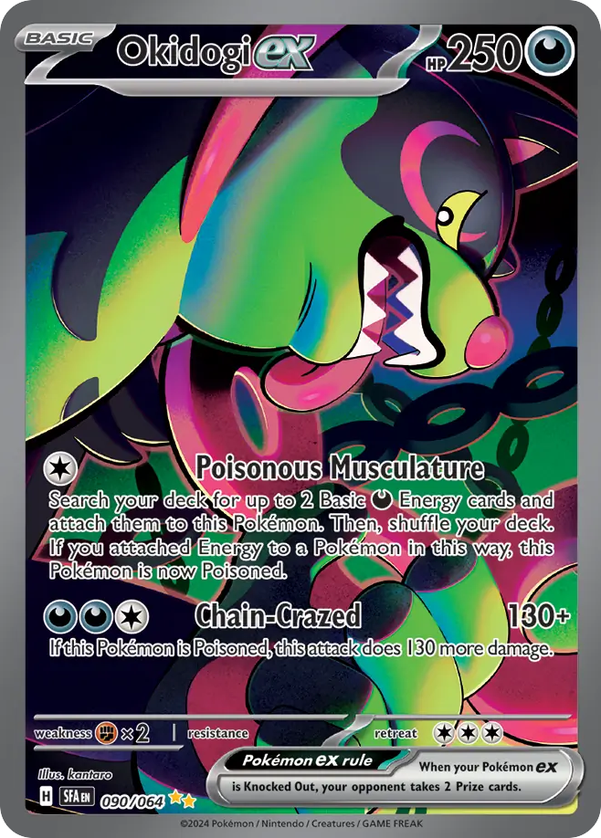 090/064 - Okidogi ex HOLO - Shrouded Fable - Special Illustration Rare